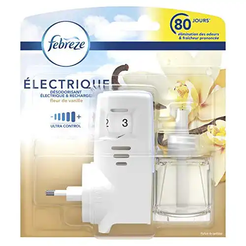 Raumduft Vanille Febreze Starter Kit mit elektrischem Duftspender