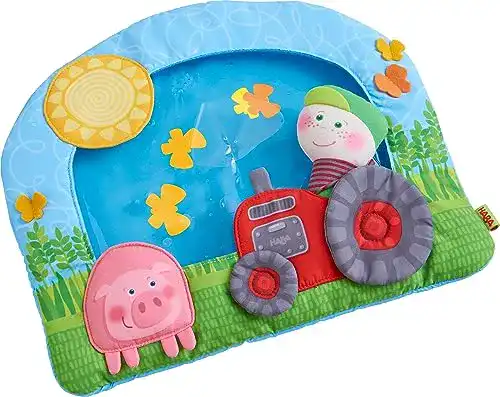 Wasserspielmatte Haba 305222 – Spielmatte mit Bauernhof-Motiven für Babys
