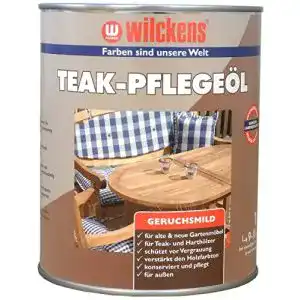 Wilckens Teak-Pflegeöl für Außen, 1 l, farblos