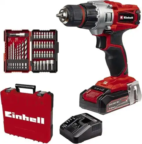 Einhell Akku-Bohrschrauber TE-CD 18/2 Li +39 im Vergleich