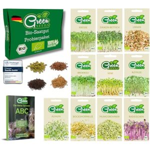 BIO Keimsorten Probierset für Sprossen und Microgreens
