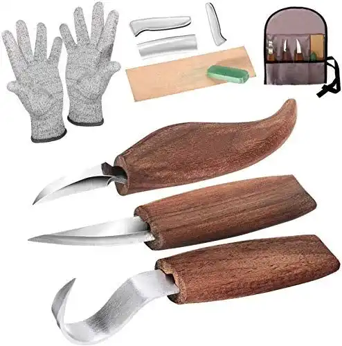 Holzschnitzwerkzeug Set von Jane Choi für Anfänger