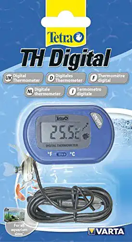 Tetra TH Digitales Aquarium Thermometer für präzise Wassertemperatur