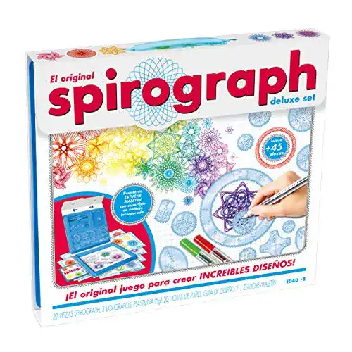 Spirograph Party Town Kinder Deluxe – Spiral Designer Set