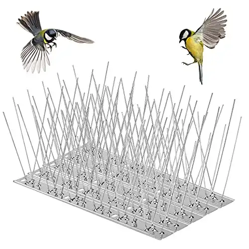 Taubenabwehr Spikes aus Edelstahl – 3 Meter Vogelabwehr für Balkon und Garten