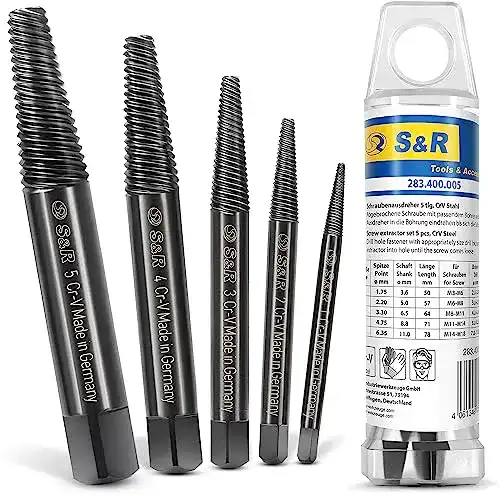 Schraubenausdreher Set von S&R – Made in Germany