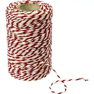 Küchengarn Browin 310205 aus Baumwolle in Weiß-Rot für Fleischprodukte
