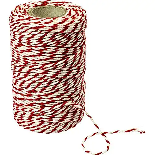Küchengarn Browin 310205 aus Baumwolle in Weiß-Rot für Fleischprodukte