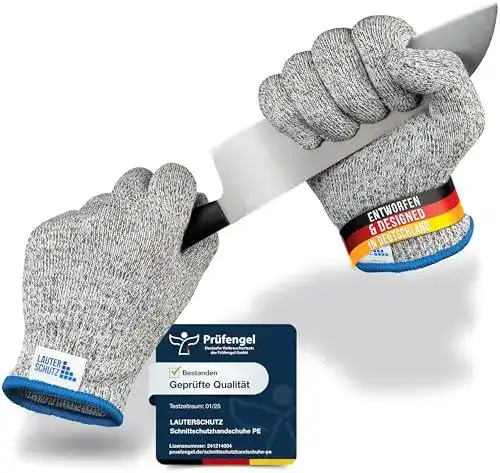 Schnittschutzhandschuhe LauterSchutz Premium für Kinder und Erwachsene