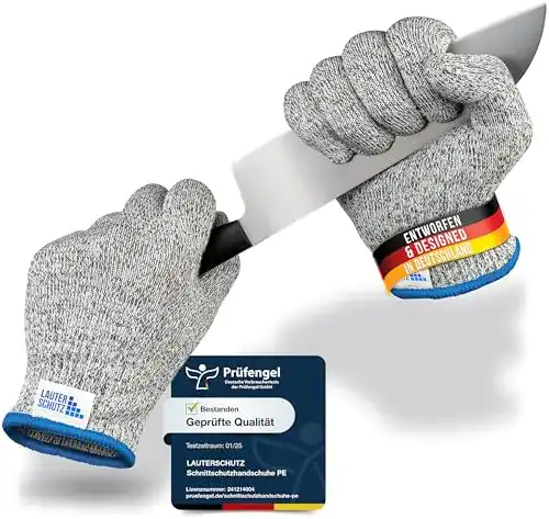 Schnittschutzhandschuhe LauterSchutz Premium für Kinder und Erwachsene