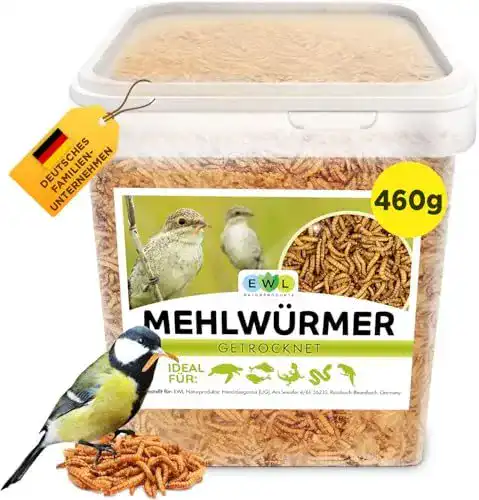 Igelfutter EWL Naturprodukte getrocknete Mehlwürmer 3 Liter