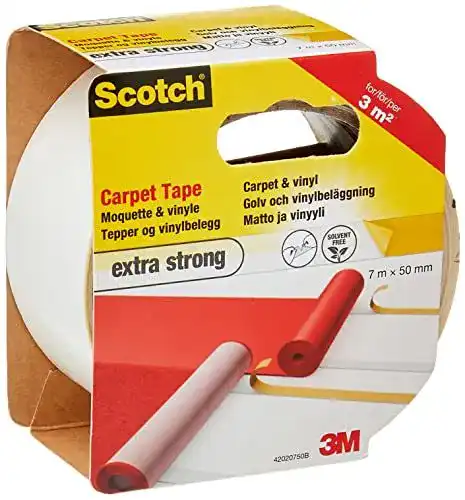 Teppichklebeband Scotchblue Scotch 42020750B Doppelseitiges Klebeband