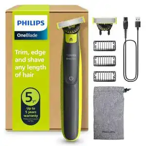 USB-Rasierer Philips OneBlade 360 Face – elektrischer Rasierer und Trimmer