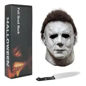 Michael Myers Maske aus Latex für Halloween und Kostümpartys