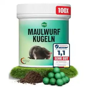 Wühlmausköder Pvu Maulwurf Kugeln 100 Stück – Effektiver Maulwurfvertreiber