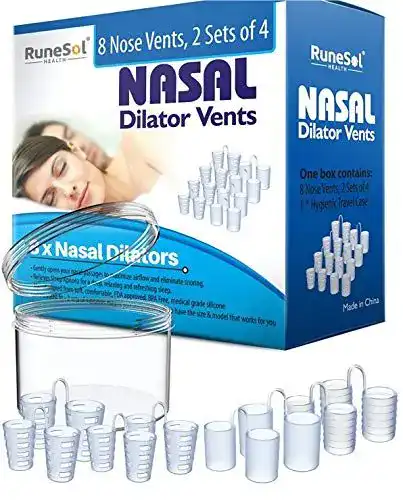 Nasendilatator Runesol Anti-Schnarchmittel 8er Pack