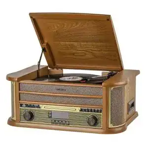 Nostalgieradio Reflexion HIF2002DAB – Retro HiFi-Anlage mit Encoding