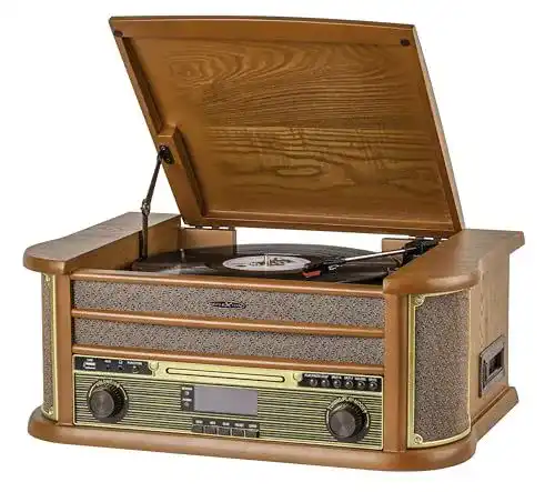 Nostalgieradio Reflexion HIF2002DAB – Retro HiFi-Anlage mit Encoding