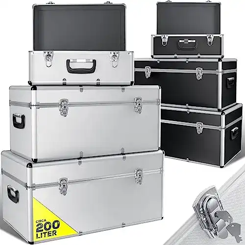 Aluboxen Masko 3er Set – Robuste Alukisten für Lagerung und Transport