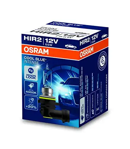 Osram Cool Blue Intense HIR2 Halogenlampe für optimale Sicht