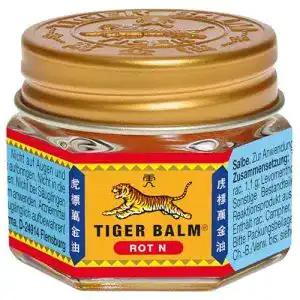 Wärmesalbe Tiger Balm Rot N – Natürlicher Balsam zur Hautdurchblutungsförderung