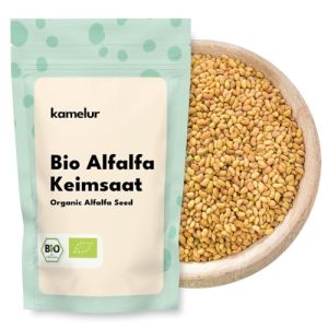 Alfalfa Kamelur 1kg BIO Sprossen Samen aus Luzerne