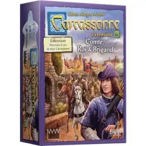 Carcassonne Erweiterungen von Asmodee im Vergleich
