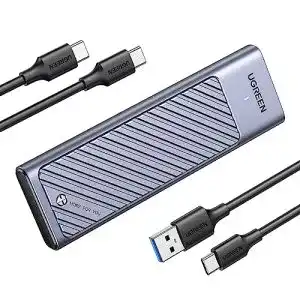 Ugreen M.2 Gehäuse für NVMe und SATA SSDs mit USB 3.2 Gen 2