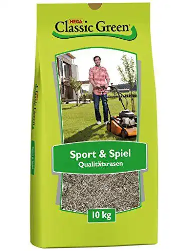 Rasensamen Classic Green für Sport und Spiel, 10 kg