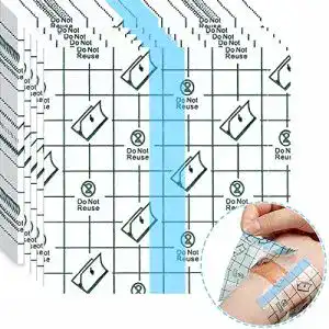 Wasserdichte transparente Duschpflaster 50 Stück im Set
