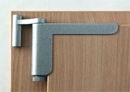 Mini-Türschließer Clipfamily Clip-Close patentiert in Silber