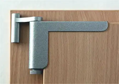 Mini-Türschließer Clipfamily Clip-Close patentiert in Silber