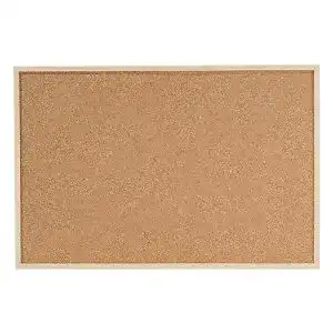 Korkwand Dahle Pinnwand aus Kork mit Holzrahmen 40 x 60 cm