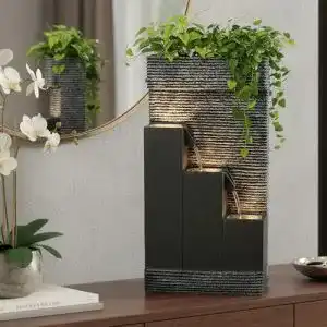 Brunnen Arnusa Spring BK845 mit LED Beleuchtung für Garten und Dekoration