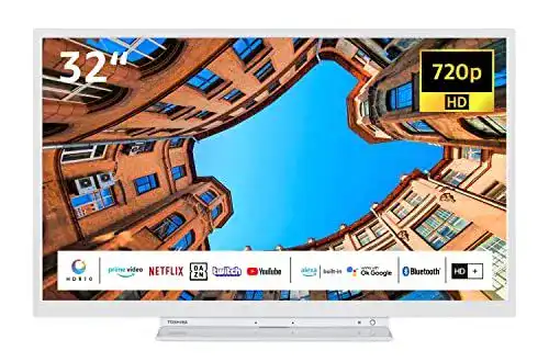 Toshiba 32WK3C64DAY/2 32 Zoll Weißer Smart TV mit HD Ready