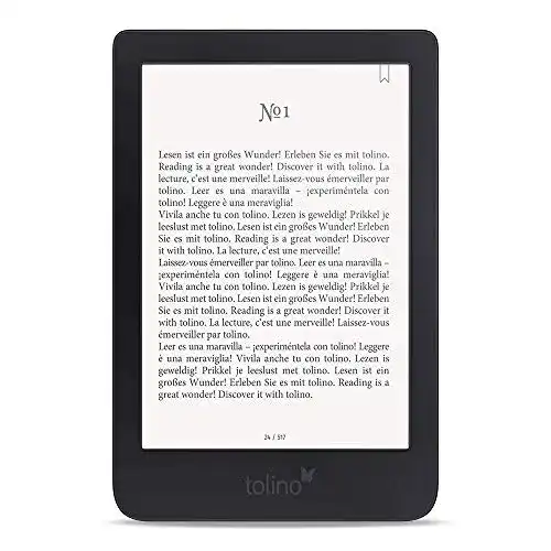 eBook Reader Tolino Shine 3 mit 8 GB Speicher und Touchscreen