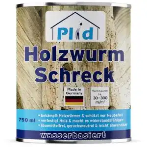 Holzwurm-Ex Plid zur Holzwurmbekämpfung farblos