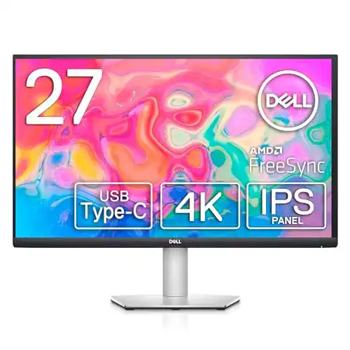 Dell S2722QC 27 Zoll 4K UHD Monitor mit USB-C und HDR Unterstützung