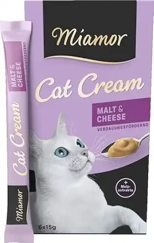 Miamor Katzensnack mit Malzpaste und Käse