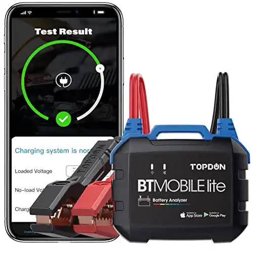 Autobatterietester TOPDON BT Mobile Lite 12V Bluetooth Batterietester