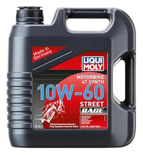 Motoröl 10W60 Liqui Moly Motorbike 4T Synth 4 Liter Motorradöl
