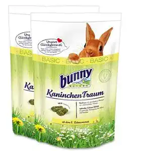 Kaninchenfutter Bunny Kaninchen Traum Basic 2 x 4 kg