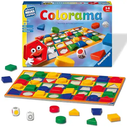 Lernspiel Ravensburger Colorama – Zuordnungsspiel für Kinder