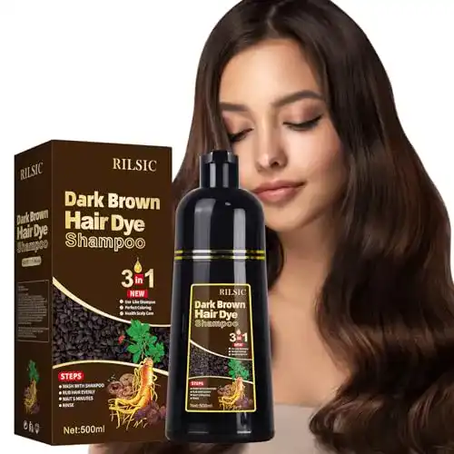 Tönungsshampoo GFEUGS für dunkelbraune Haare