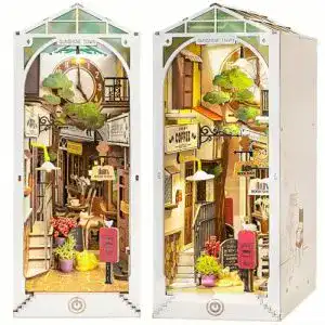 Rolife Book Nook Kit für Erwachsene – DIY Miniaturhaus mit LED-Licht
