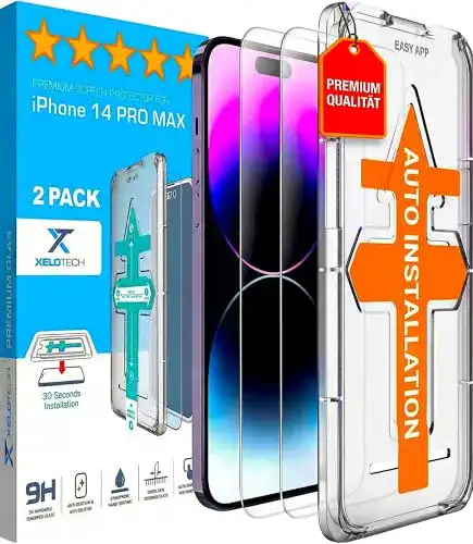 iPhone 14 Pro Max Panzerglas von Xelotech – Premium Schutzglas für iPhone