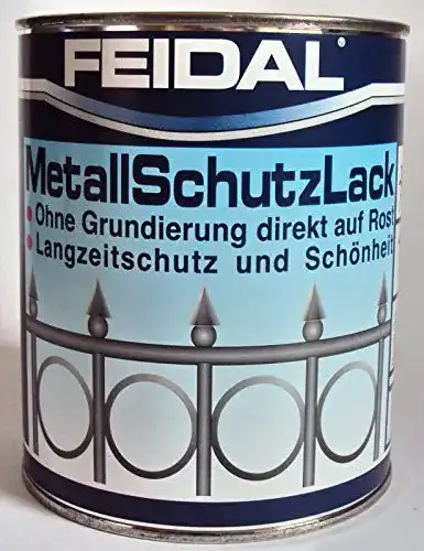 Rostschutzfarbe Feidal Metallschutzlack – 3 in 1 Rostschutzmittel
