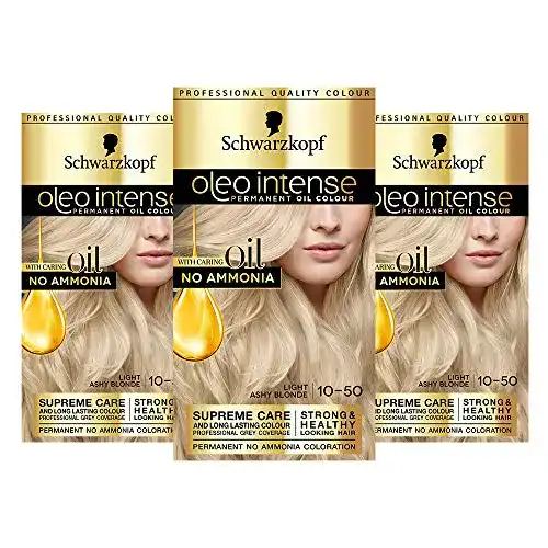 Schwarzkopf oleo intense Haarfarbe Dreierpack – Permanente Ölfarbe ohne Ammoniak