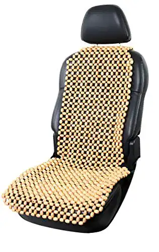 Holzkugel Sitzauflage Lacy Komfortable Sitzbezug für Fahrzeuge