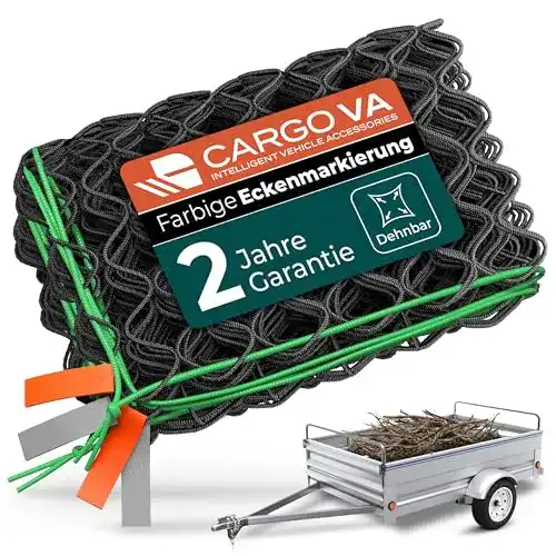 Anhängernetz CargoVA intelligentes, dehnbares Netz für Anhänger